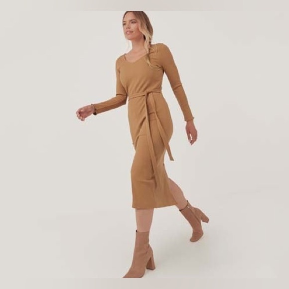 Pact Stretch Rib Jazz Dress - Picture 2 of 2